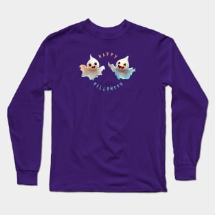 TWO FUN GHOSTS Long Sleeve T-Shirt